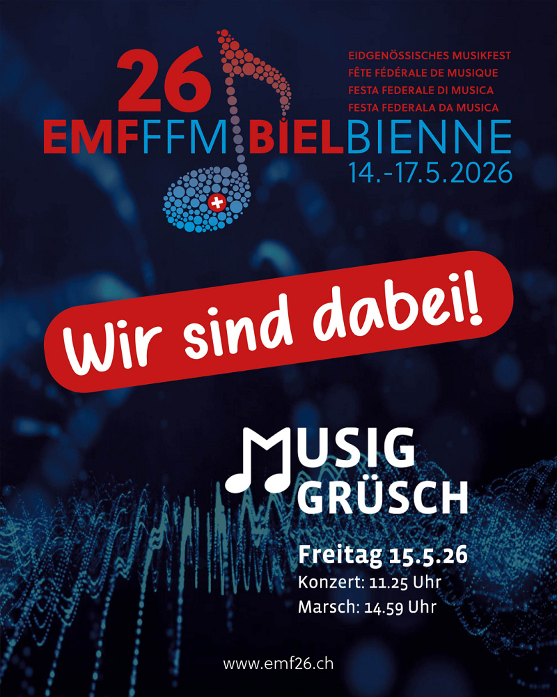 Musig Grüsch am EMF in Biel